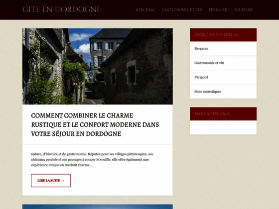 Gite avec piscine en Dordogne