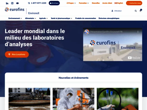 Laboratoire d’analyse d’eau - analyse eau potable