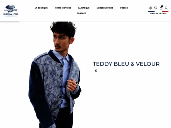 Maison Dupuy de Lôme - Costumes, blazers classiques & alternatifs