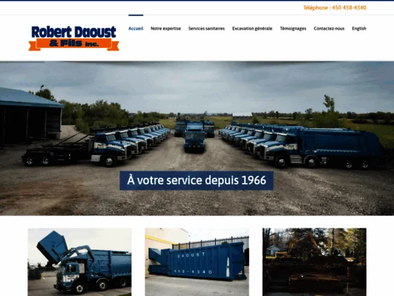 Gestion et transport de déchets à Vaudreuil