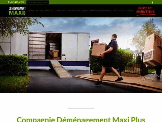 Compagnie déménagement Maxi Plus