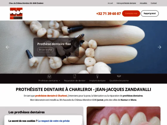  Prothèse maxillo faciale Charleroi 