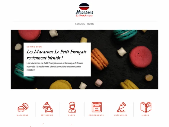 Macarons sucrés et salés Senlis (60)