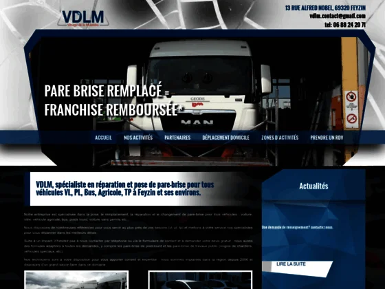 Changement pare brise Lyon