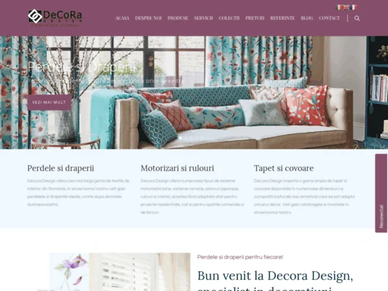 Decora Design: confection rideaux occultant pour les particuliers et les professionnels
