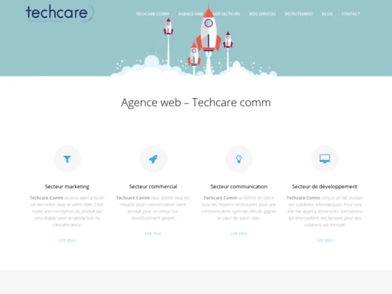 Agence web Tunisie : Techcare Comm