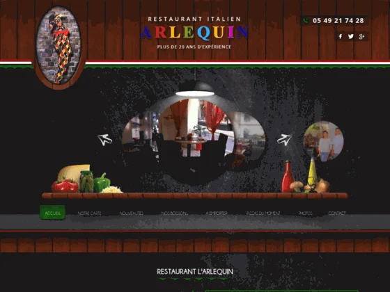 Restaurant traditionnel à Châtellerault - Restaurant L'arlequin