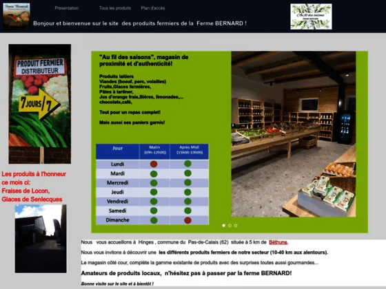 Producteur viande bovine à Hinges