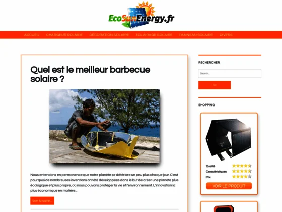 Chargeur solaire usb