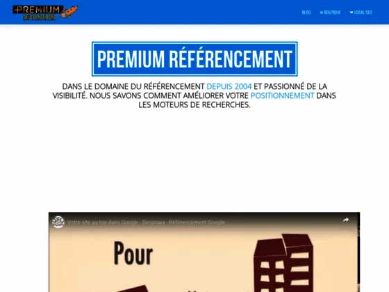 Referencement naturel google