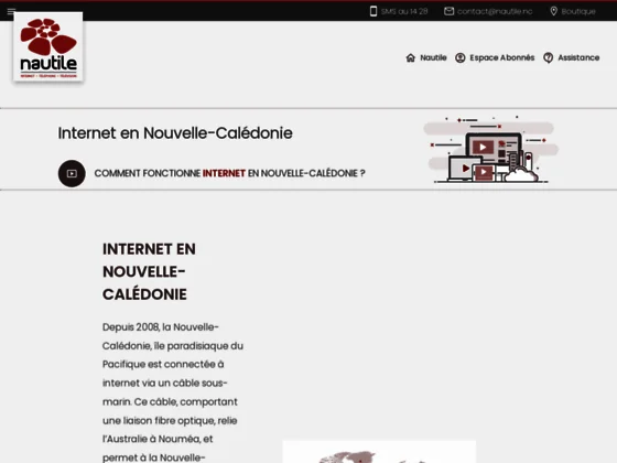 Internet fibre optique Nouvelle-Calédonie