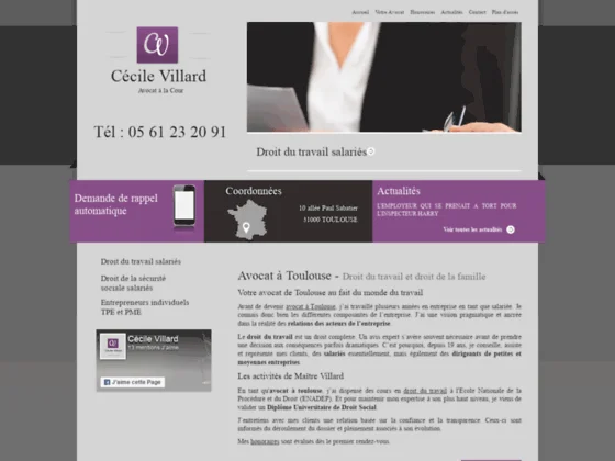 Avocat, Toulouse - Me Villard