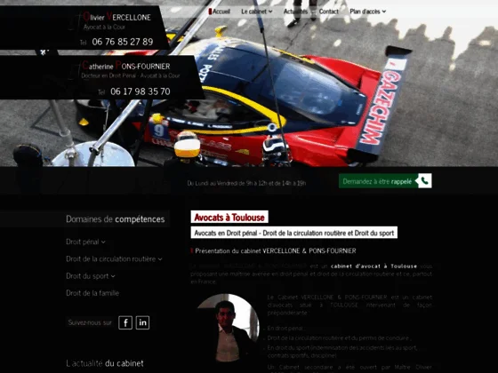 Avocat à Toulouse : Maître Vercellone