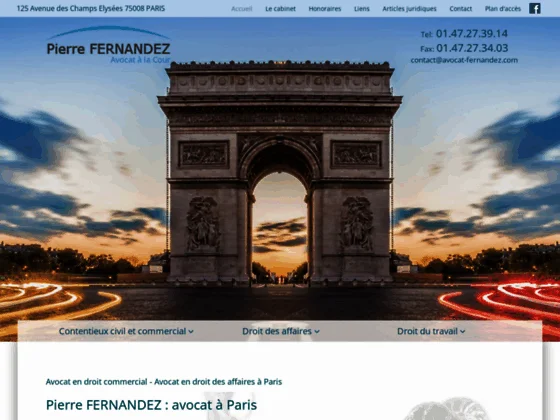 Avocat, droit du travail, Paris - Me Fernandez