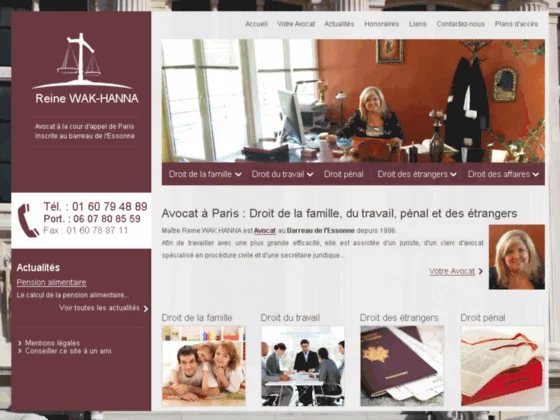 Avocat, Evry - Me Wak-Hanna