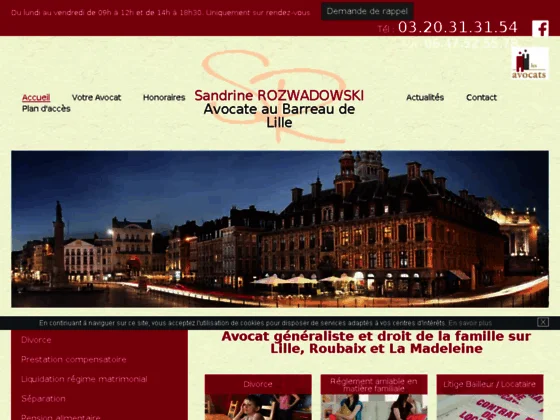  Avocat  ROZWADOWSKI spécialiste en divorce à Lille 