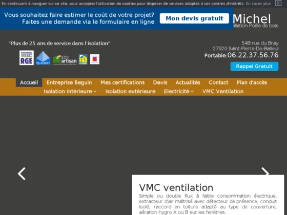  Isolation intérieur Rouen 