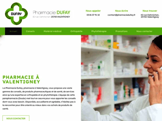 Pharmacie (Doubs) : Pharmacie Dufay au service de votre santé