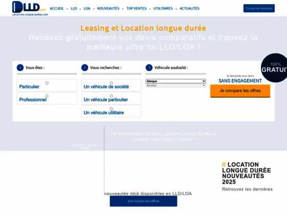 LLD – les avantages du LOA sans apport