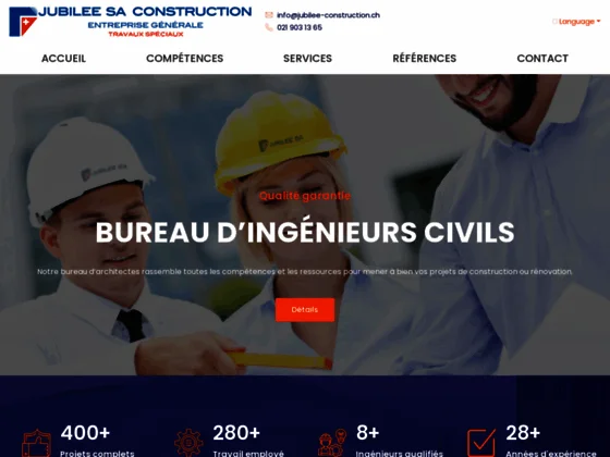 Entreprise de construction et de rénovation Jubilee SA