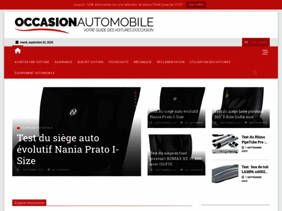 les automobiles d'occasion 