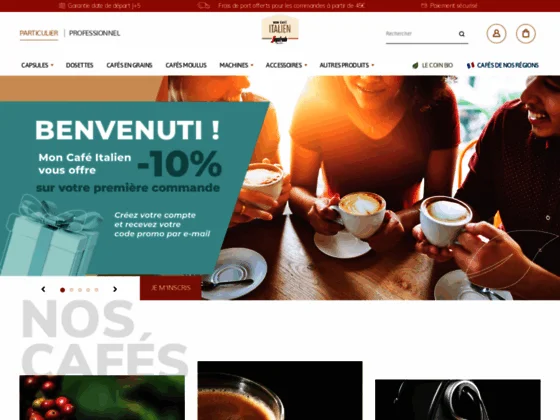 www.moncafeitalien.fr