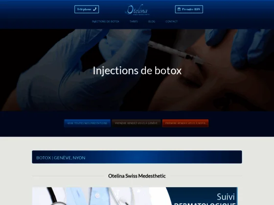 Botox à Genève
