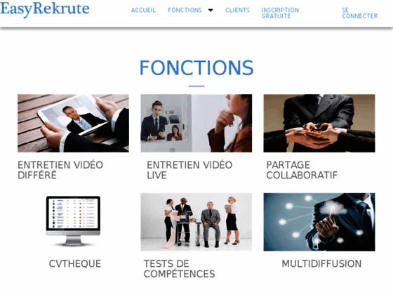 le recrutement par vidéo live 