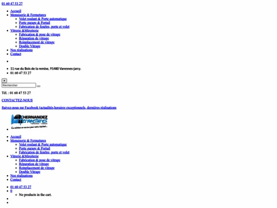 Artisan Vitrier Evry & Corbeil essonnes (91) - Hernandez Fermetures