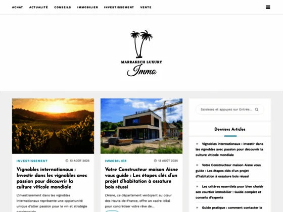 location appartement marrakech