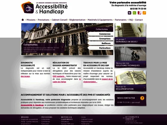 Accessibilité et Handicap