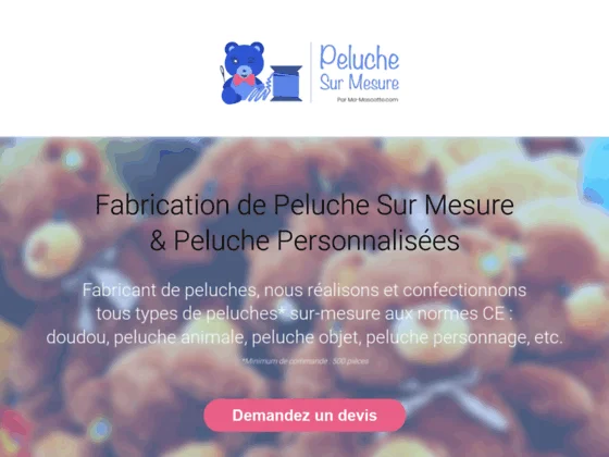 Peluche Publicitaire