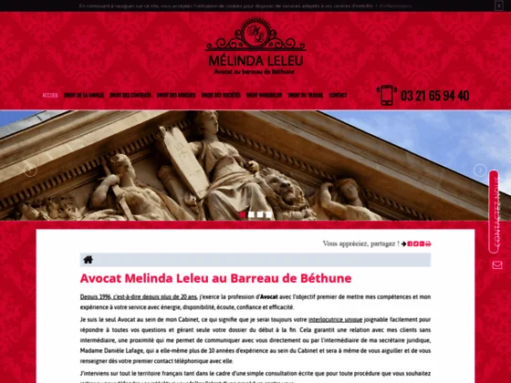 Maître Melinda Leleu, votre avocat à Béthune (62)