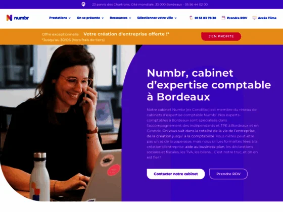 Cabinet d'expertise comptable à Bordeaux