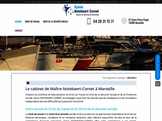 Notebaert-Cornet, votre avocat en droit du travail à Marseille