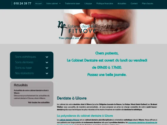  Appareil dentaire invisible Wavre 