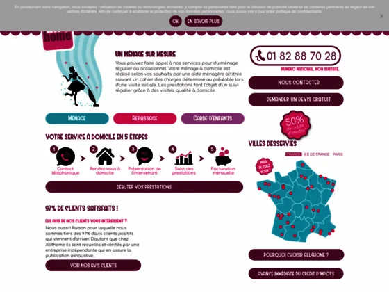 Services à domicile, femme de ménage, garde d’enfants - All4Home