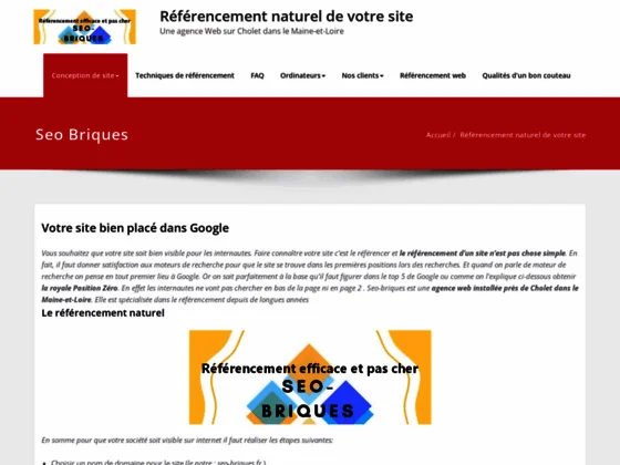 Création de sites internet pas chers