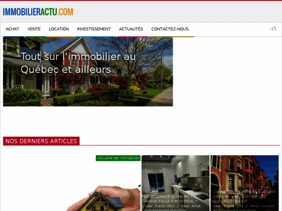 immobilier actu