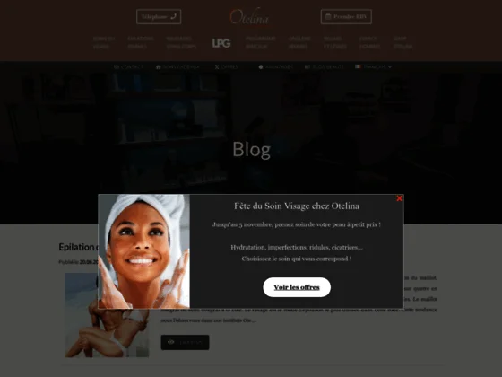 Blog beauté Otelina