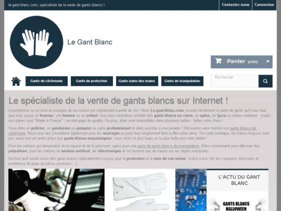 Gants blancs pour se marier