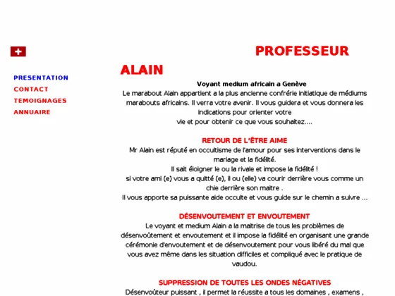 Voyant médium Suisse