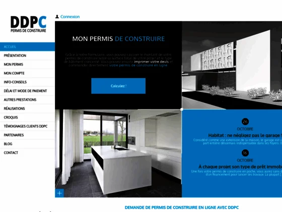 DDPC, permis de construire en ligne