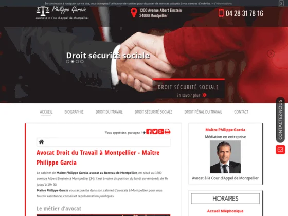 Spécialisé en Droit pénal du travail dans le 34