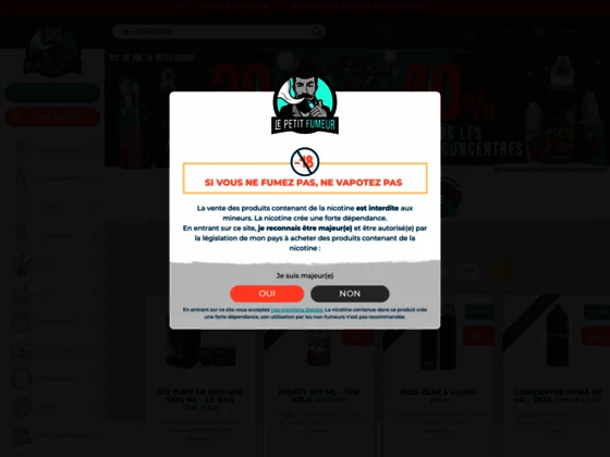le petit fumeur cigarette électronique 