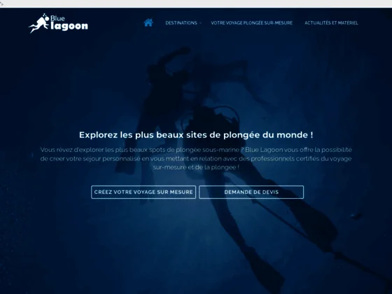 Blue Lagoon, spécialiste de la plongée sous-marine