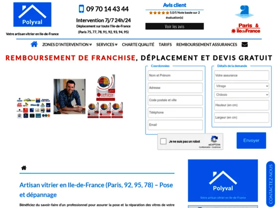 L’entreprise Polyval en Île de France 