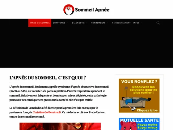 Explications sur l'apnée du sommeil et le ronflement