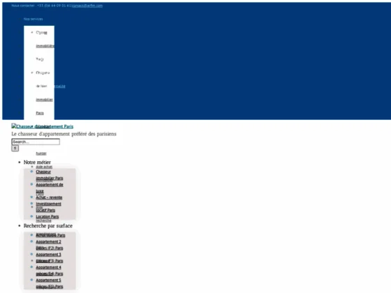 Chasseur immobilier luxe