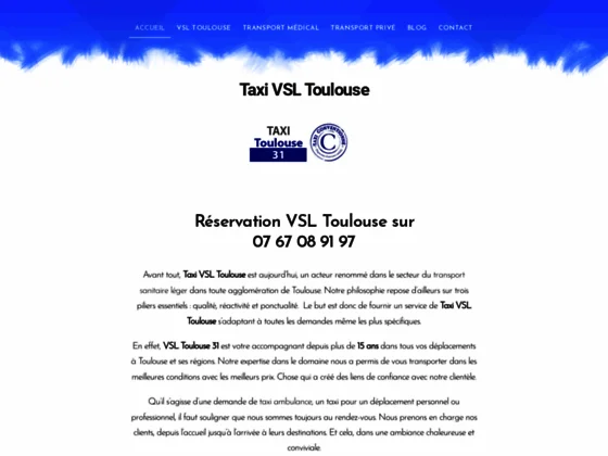 taxi vsl toulouse